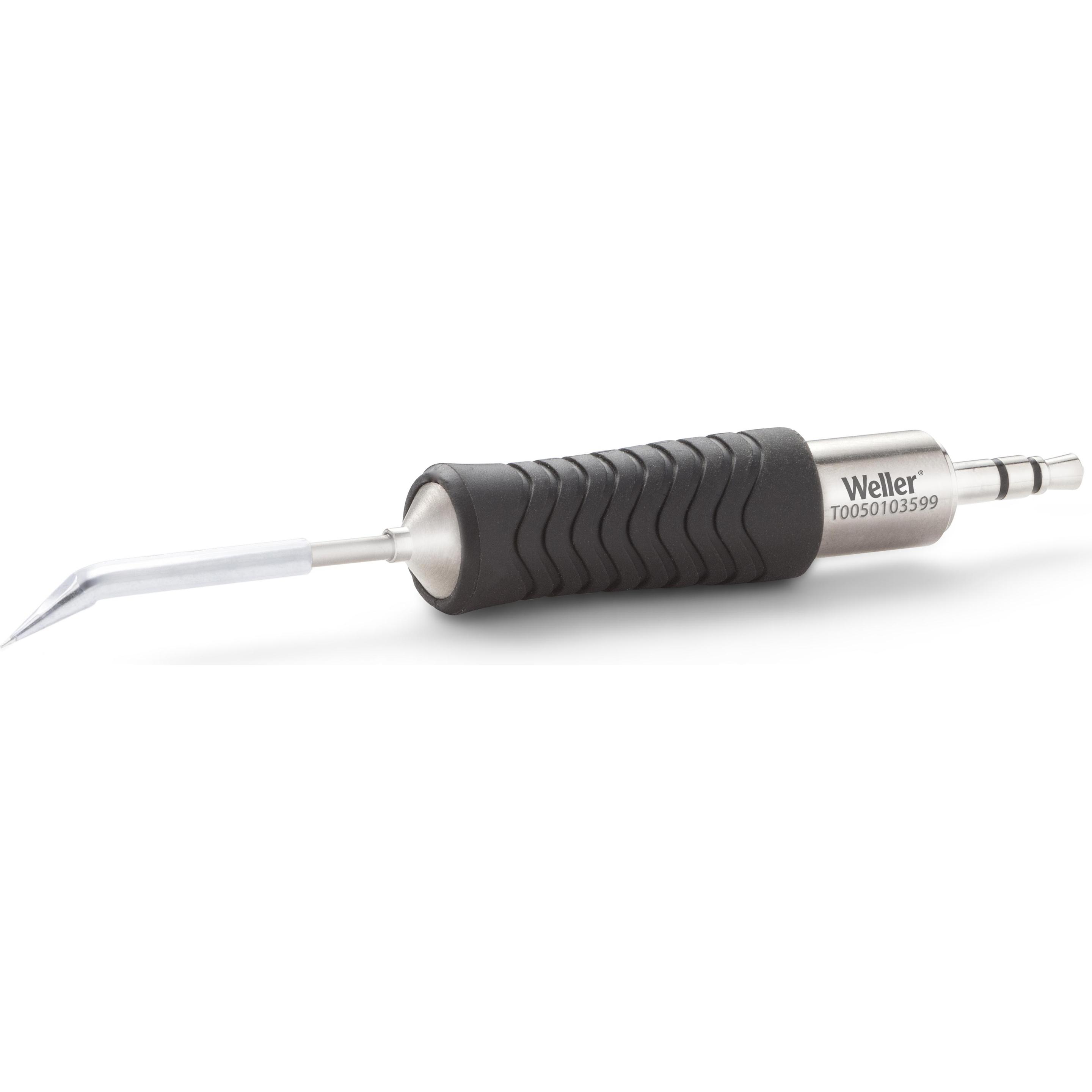 Weller Erem Lötspitze RT Pico, konisch gebogen 0,1mm (Lötspitze), Lötgerät Zubehör, Schwarz