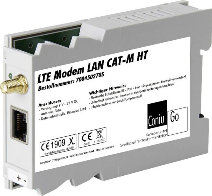 Produktbild Coniugo LTE Modem LAN Hutschiene M