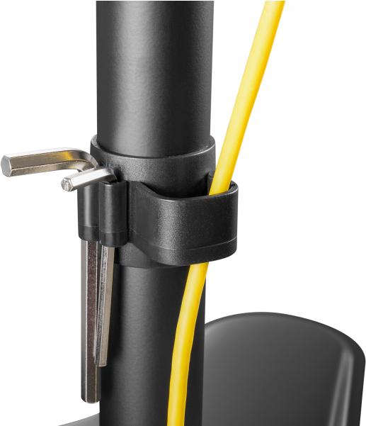 Actual product image V7 DS1FSS Mounting kit for LCD display (Table, 32.01", 8 kg)