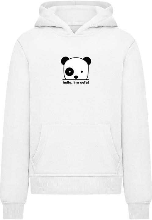 Produktbild Merchcode Kids Hello I'm Cute - Basic Hoody - 184757 (158, 164)