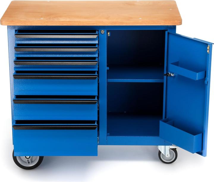 Produktbild Gedore Rollwerkbank mit 6 Schubladen (62.50 cm, 0.11 cm)