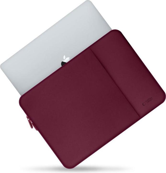 Productafbeelding Tech-Protect Neoprene 14 Laptop Case - Burgundy (14")