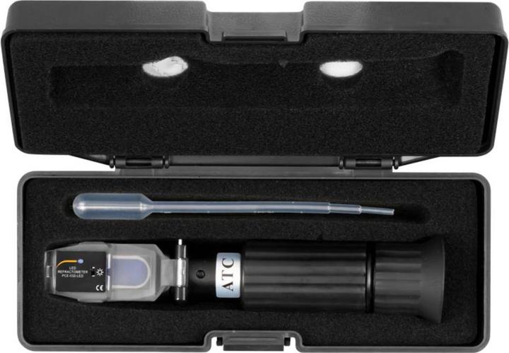 PCE Instruments Instruments PCE-032-LED Brix Refraktometer mit LED-Beleuchtung (Messgerätkoffer)