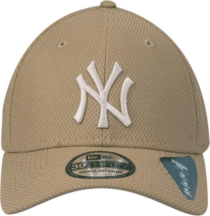 Produktbild New Era 39Thirty Diamond Cap - New York Yankees khaki - M/L (M, L)