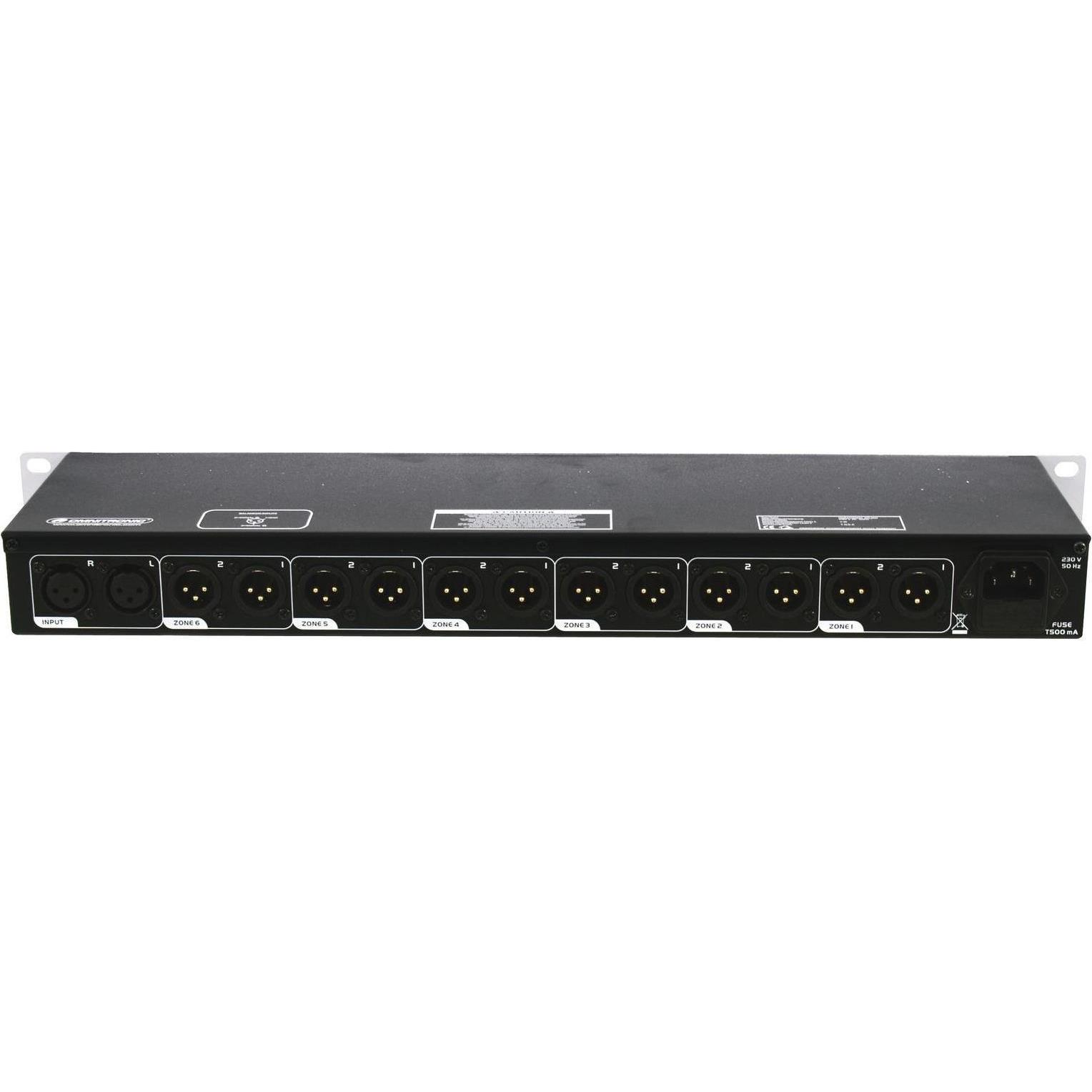 Thumbnail - Omnitronic ZD160 ZonenVerteiler (Line-Mischer), Mischpult