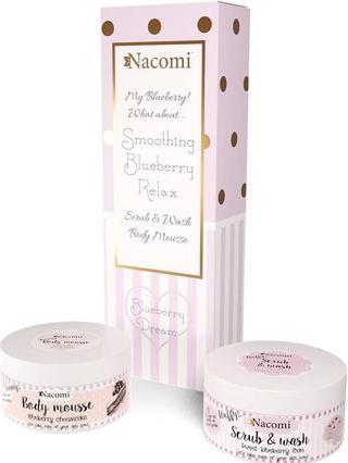 Nacomi ueberry Dream Piano Scrub-Washing Sweetueberry 100Ml +ueberry Cheesecake Body Mousse (100 ml)