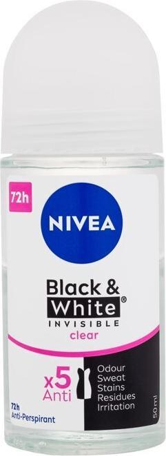 Produktbild NIVEA Unsichtbares Antitranspirant für Black & White Clear, 50 ml (Spray, 50 ml)