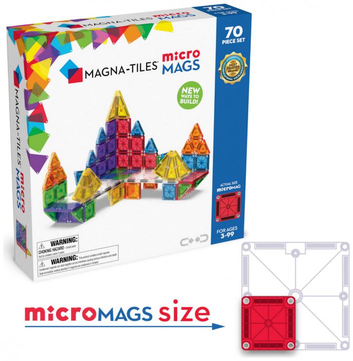 Actual product image Magna-Tiles Micro Mags