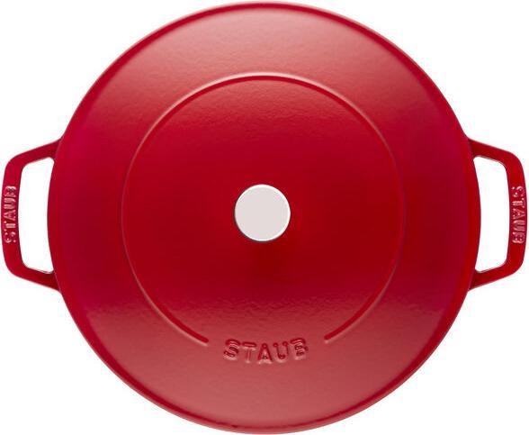 Actual product image Staub Roaster Chistera Drop (24 cm, Casserole + Stewpot, Cast iron)