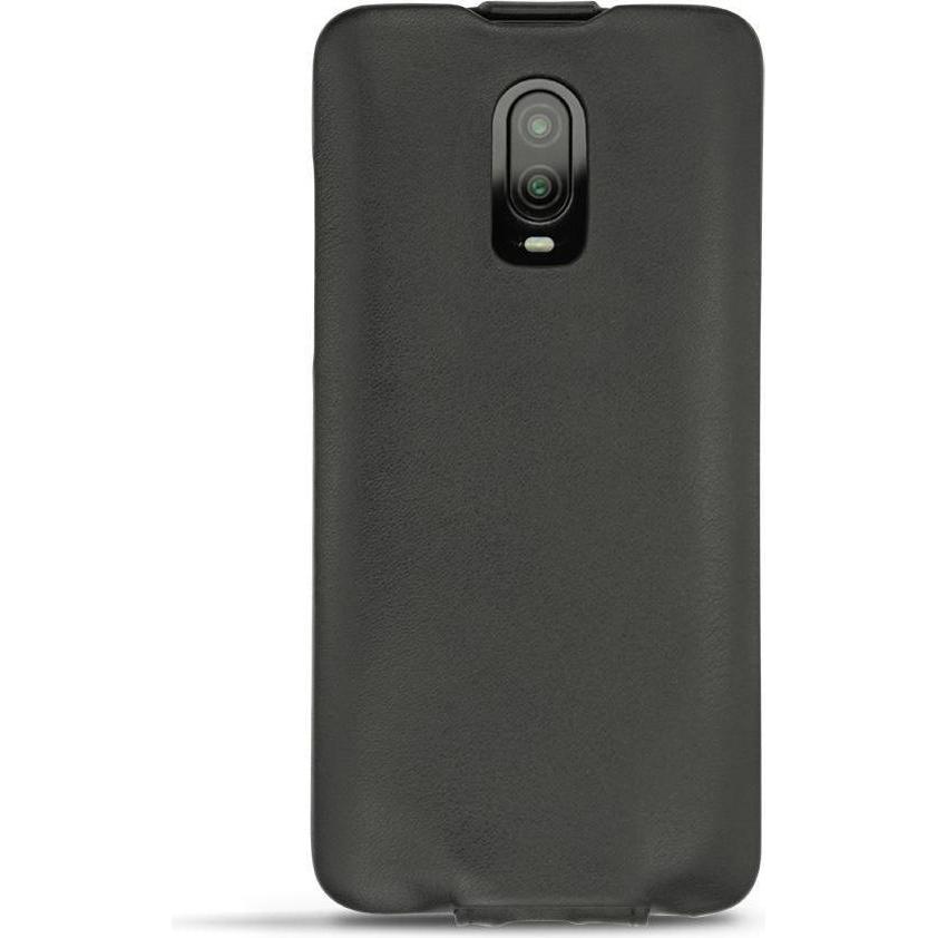 Thumbnail - Noreve Lederschutzhülle vertikal (OnePlus 6T), Smartphone Hülle, Grau