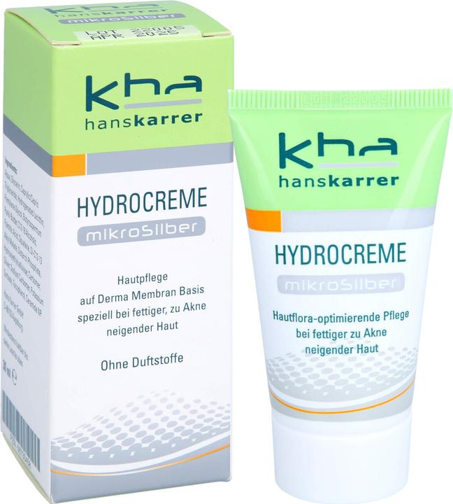 Immagine prodotto Hans Karrer Idro crema microsilver per pelli da normali a grasse, crema da 30 ml (Crema corpo, 30 ml)