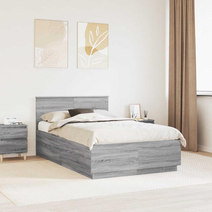 Image du produit vidaXL Moderner Bettrahmen (135 x 190 cm)
