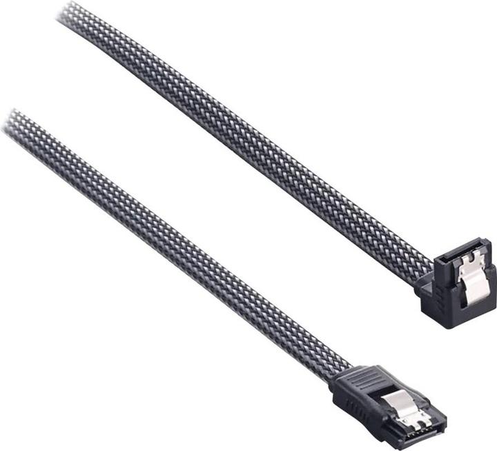 Produktbild CableMod ModMesh Right Angle SATA 3 Cable 30cm