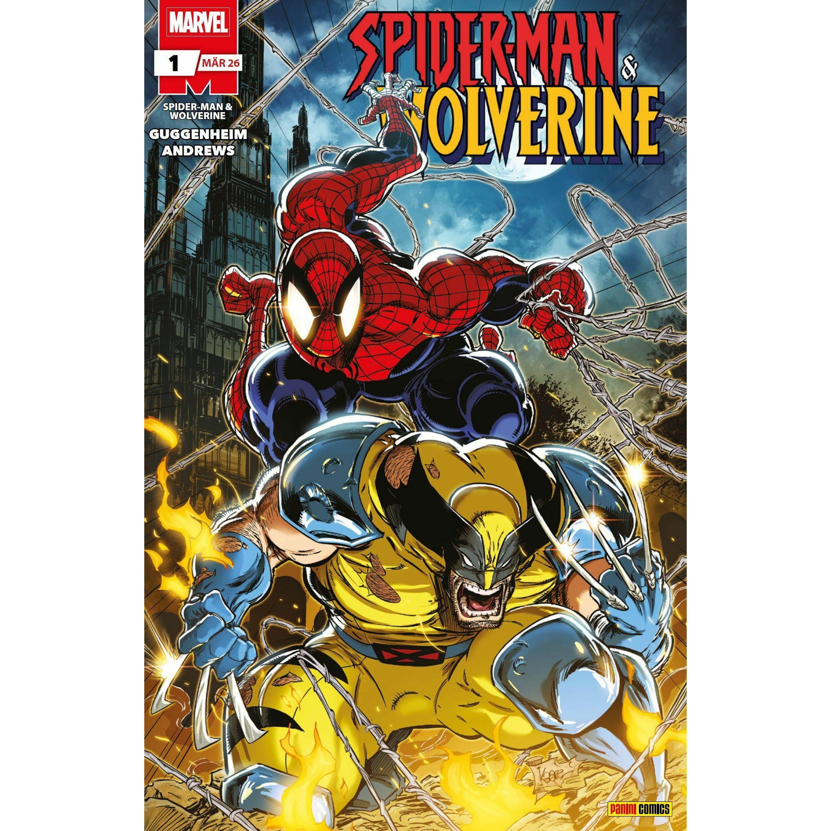 Spider-Man & Wolverine, Narrativa di Marc Guggenheim, Coppie Andrea, Michael Strittmatter