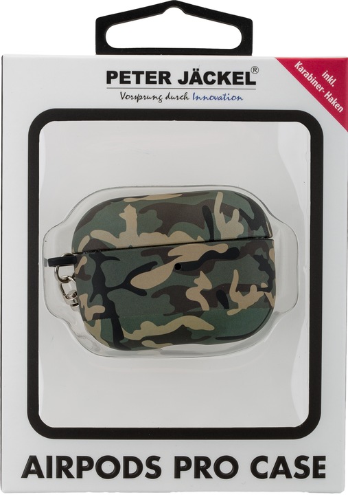 Actual product image Peter Jäckel Case for AirPods Pro, camouflage green (Headphone bag)