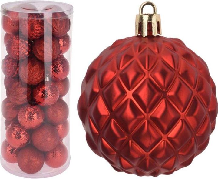 Produktbild H & S Collection Weihnachtskugeln (35x)