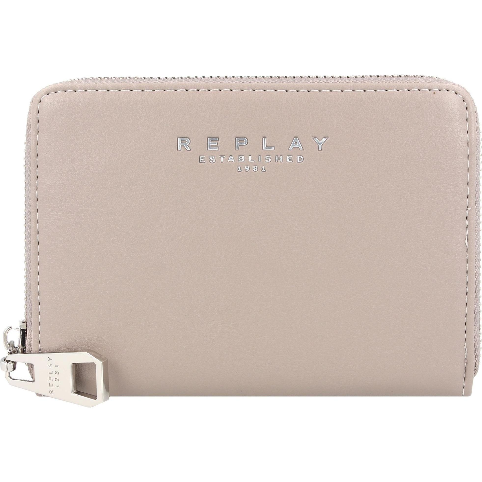 Replay, Damen, Portemonnaie, Geldbörse 15 cm, Schwarz