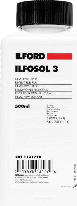 Image du produit Ilford Ilfosol 3 (Développeur négatif)