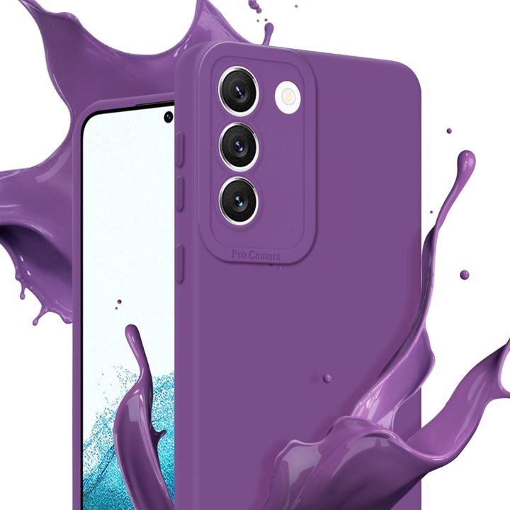 Actual product image Cadorabo Case for Samsung Galaxy S22 in TPU Fluid LM162 Style (Samsung Galaxy S22+)