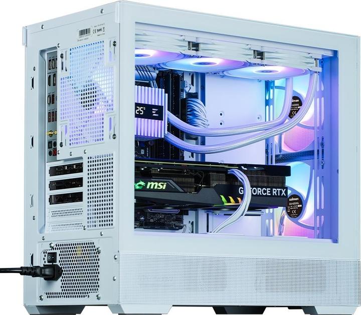 Immagine prodotto Zalman P30 AIR Bianco, ventola ARGB x3 (Mini-ITX, ATX)