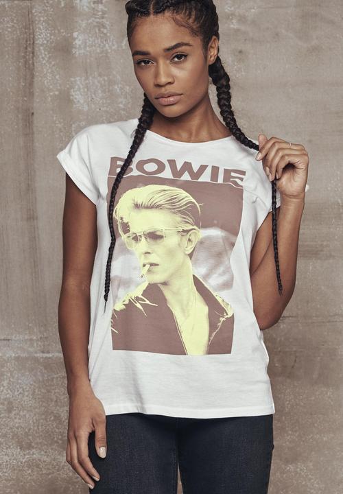 Produktbild Merchcode Ladies David Bowie Tee (L)