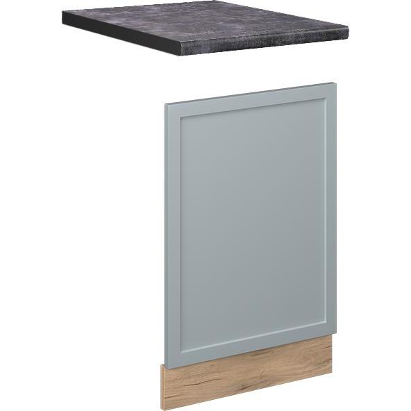 Vicco Frontblende Fame-Line, Geschirrspüler Zubehör, Blau