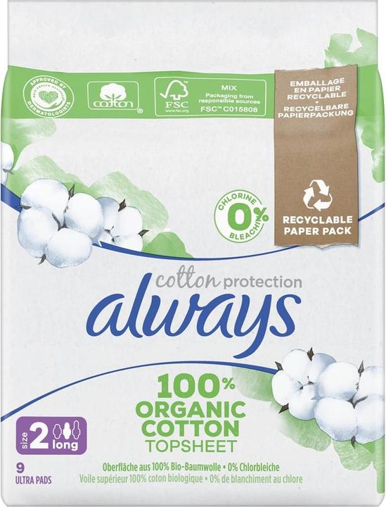 Image du produit Always Protection du coton (9 x)