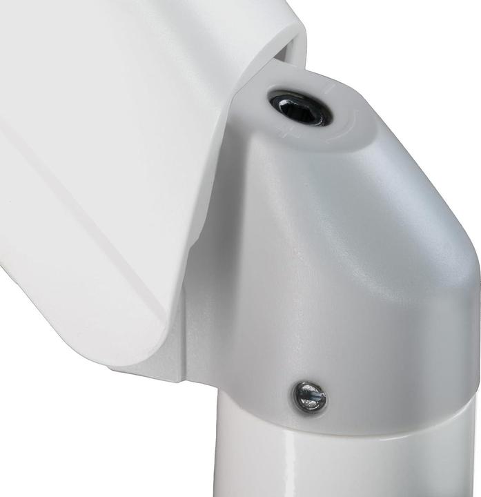 Produktbild Silverstone SST-ARM26W - Dual Monitor Arm with mechanical springs and plastic armor, adjustable, 180 (Tisch, 32", 9 kg)