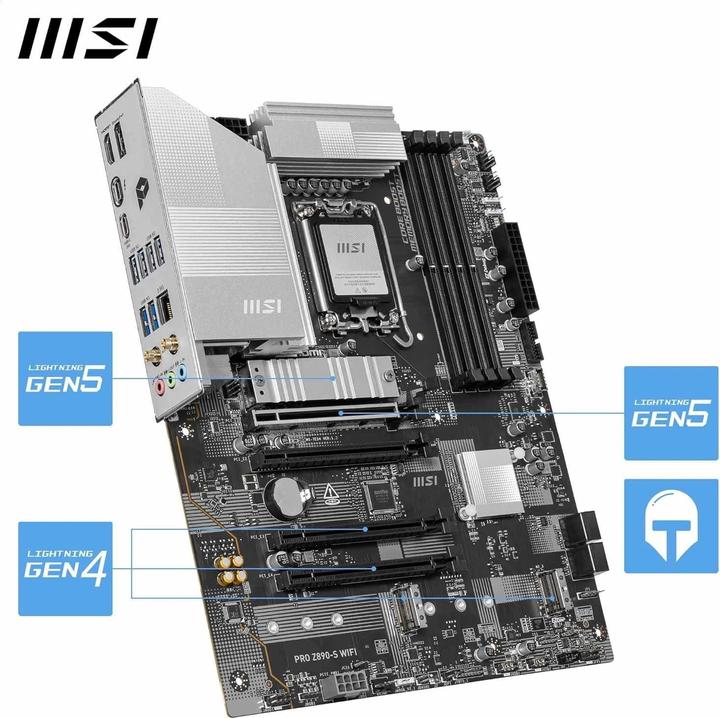 Produktbild MSI PRO Z890-S WIFI (LGA 1851, Intel Z890, ATX)