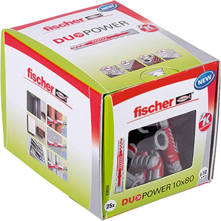 Produktbild Fischer DuoPower 10x80 (25 Stk.)