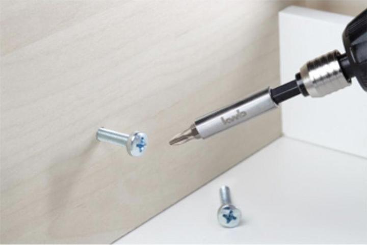 Actual product image kwb 5 Bits 25mm PH Set Basic (Cross Pozidriv PZ)