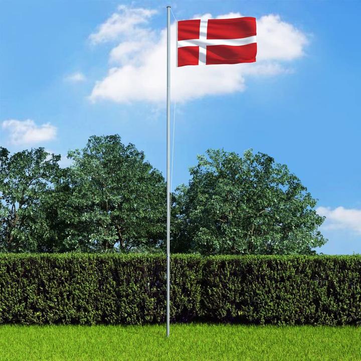 Produktbild vidaXL Dänische Flagge (150 x 90 cm)