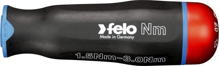 Actual product image Felo 1000002ss6, Torque screwdriver handle, 0.6-1.5 Nm (0.60 - 3 Nm)