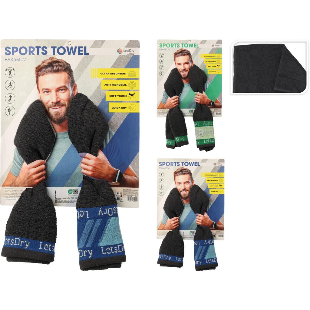 Champ, Reisehandtuch, Herren Sport-Handtuch, Mehrfarbig, (85 x 45 cm)