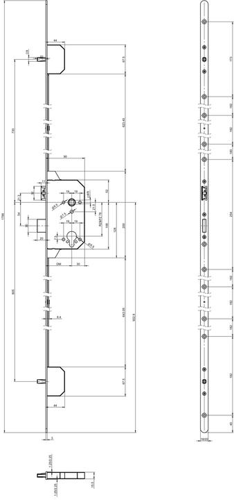 Actual product image MSL Multipoint fastener PolyTribloc 30340