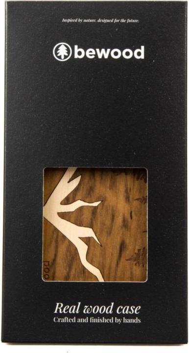 Actual product image Bewood Wooden case for iPhone 15 Plus Imbuia Mountains (Apple iPhone 15 Plus)