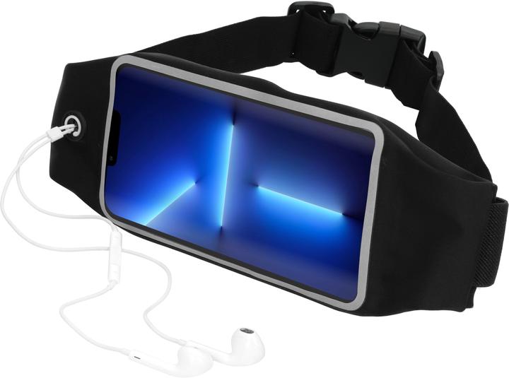 Actual product image Mobiparts Comfort Fit Sport Belt Apple iPhone 13 Pro Max Black