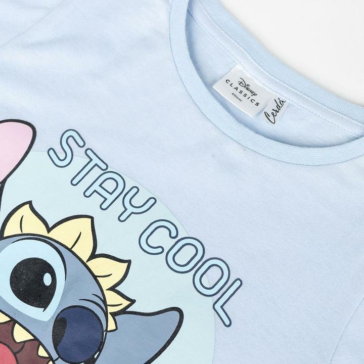 Produktbild Stitch Schlafanzug Für Kinder Hellblau (104)