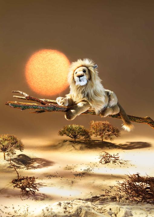 Image du produit Steiff Lion Leo beige 45cm (45 cm)