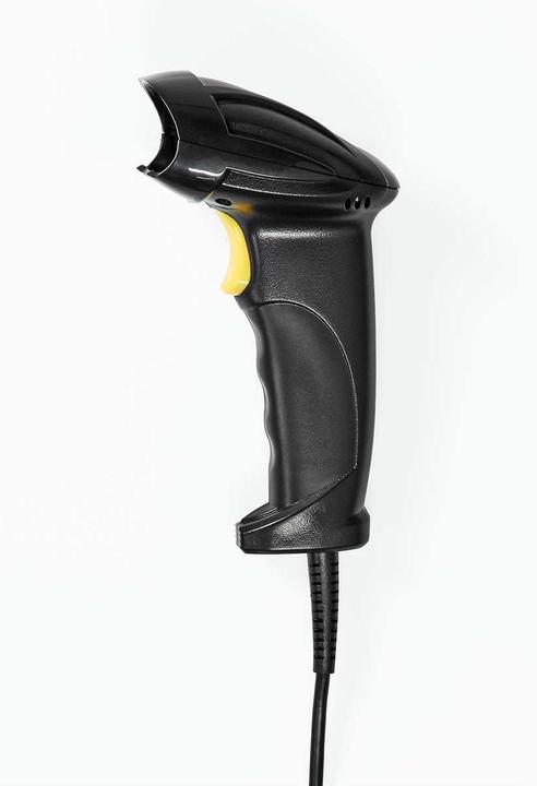 Produktbild Nedis Barcodescanner | Laser | Kabelgebunden | 1D Linear | Stromversorgung über USB | USB2.0 (1D-Barcodes)