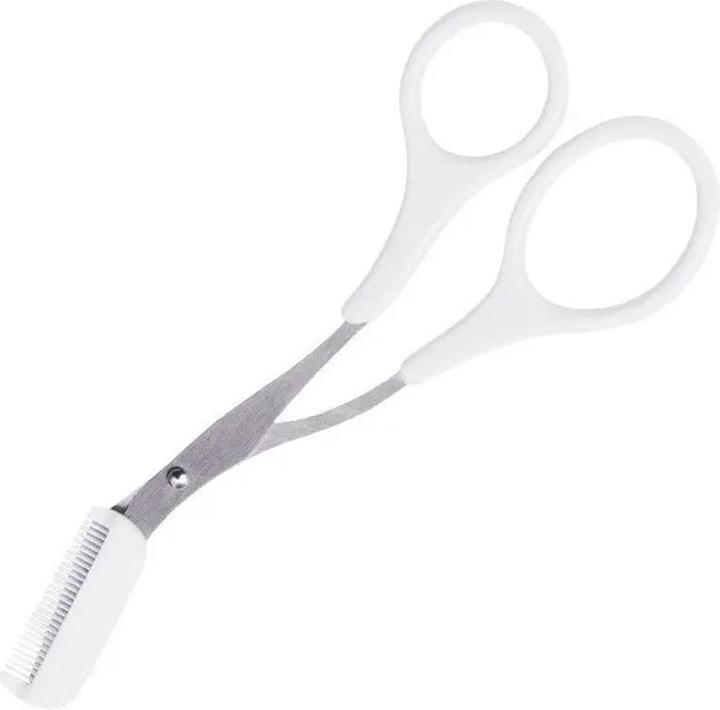 Actual product image Cbx Eyebrow scissors with comb, eyebrow trimmer (12.50 cm)