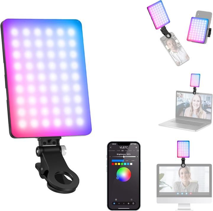 Productafbeelding Neewer Selfie lamp VL67C (Videolicht)
