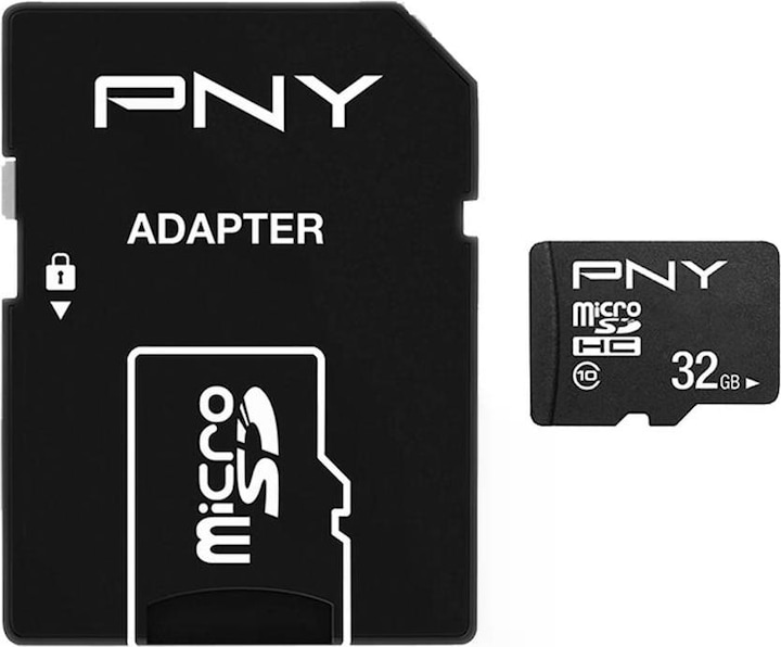 Productafbeelding PNY Performance Plus incl. adapter (32 GB, microSDHC, U1, UHS-I)