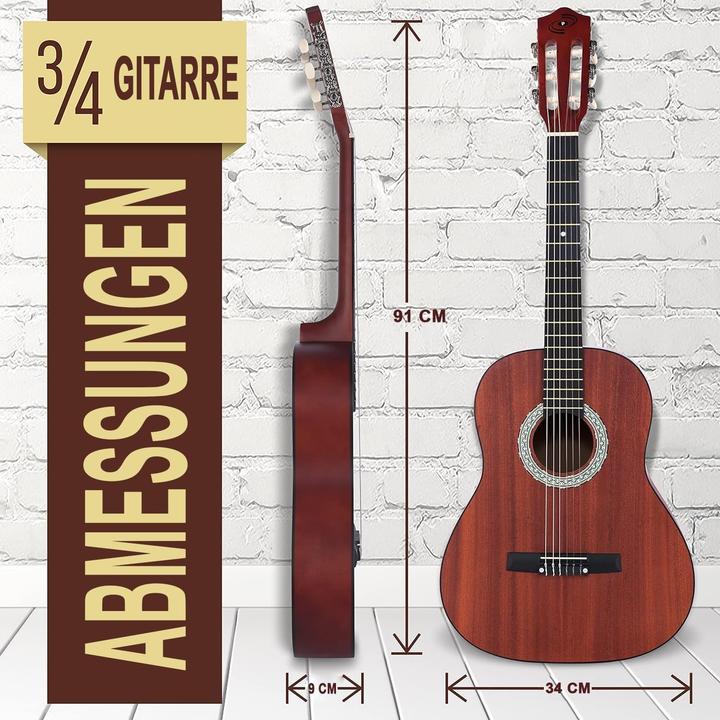 Produktbild Pyle Akustikgitarre (Akustik Gitarre, Kunstholz, Linden-Sperrholz, Okoume, Stahllegierung)