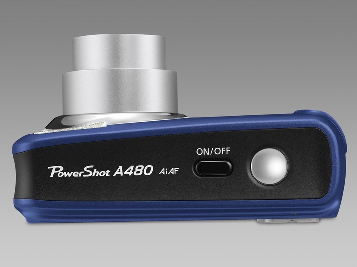 Actual product image Canon PowerShot A480, 10 million pixels, 3.4x zoom, blue (0.00 Mpx, 1/2,3'')