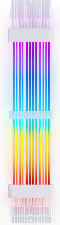 Actual product image Jonsbo PC Light Cable - 24-Pin (RGB, White)