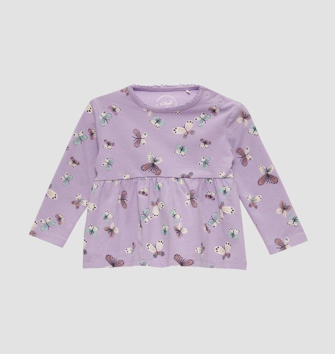 Produktbild S.Oliver T-Shirt Longsleeve mit All-over-Print (92)