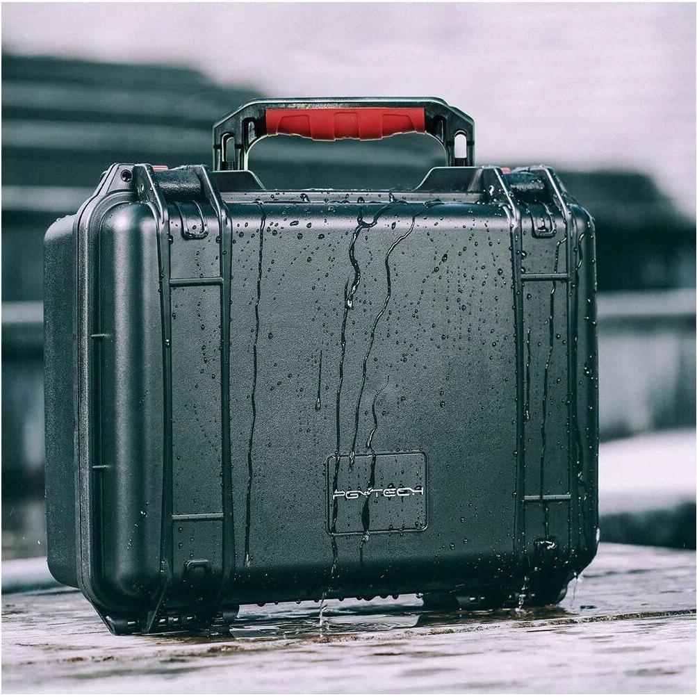 Thumbnail - Pgytech Safety Case (Drohnen Koffer, DJI Mavic Air 2), Drohne Tasche, Schwarz, Rot