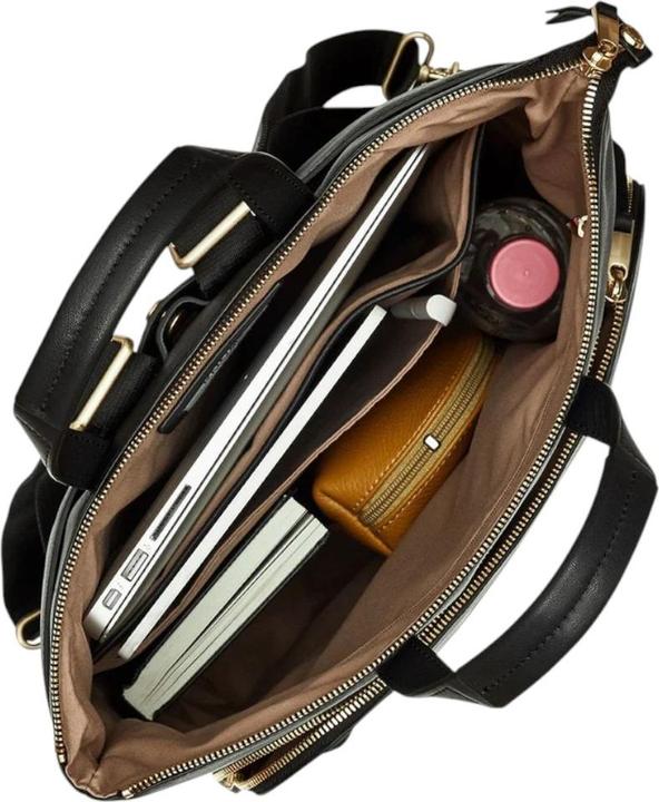 Actual product image Knomo Harewood Leder Hybrid-Laptop-Rucksack (20 l)