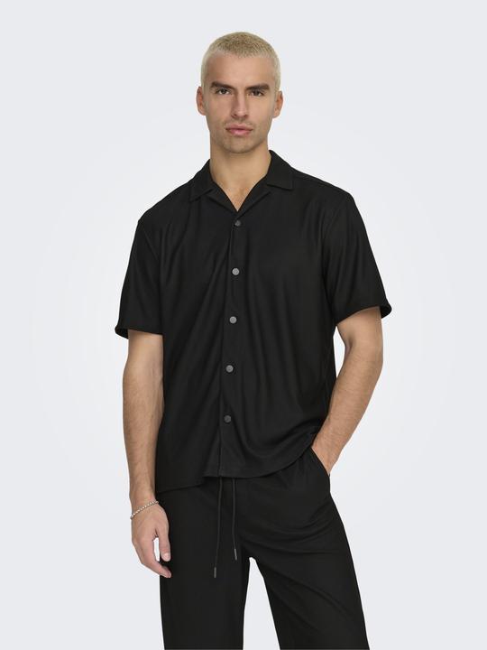 Produktbild Only & Sons Onskari Life Rlx Resort Ss Plizze Shirt (XL)